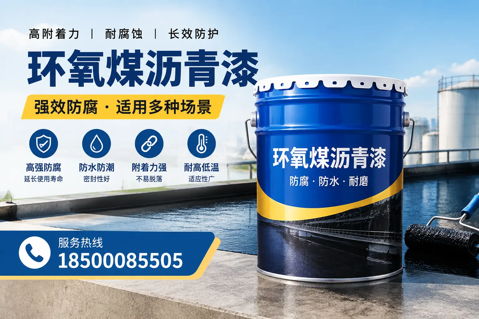 环氧煤沥青漆与油漆的区别，石家庄消费者最关心的问题